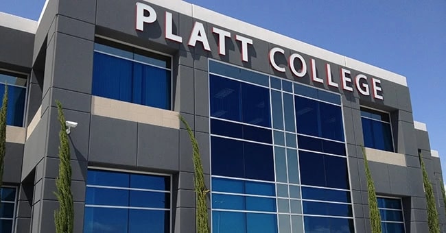 plat college front